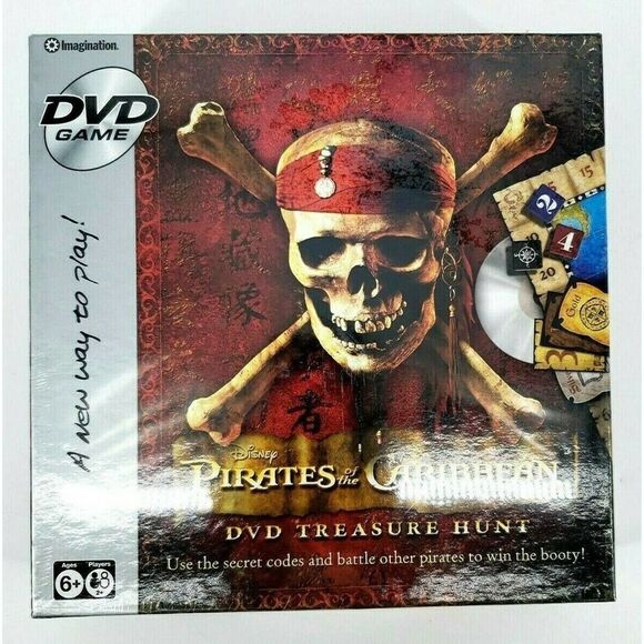 Disney Pirates of the Caribbean DVD Board Game - Picture 1 of 10